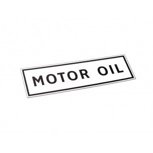 Motor Oil - Label